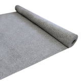Rivestimento grigio fumo per furgone, materiale morbido e resistente, arrotolato su un lato, ideale per VW Caddy e protezione interna