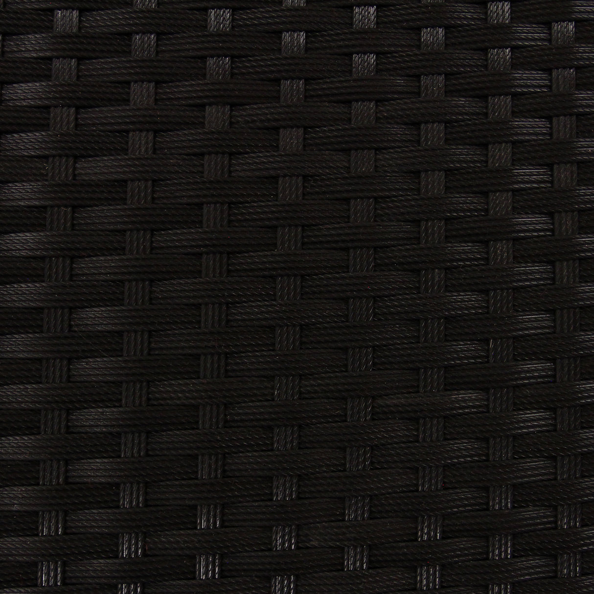 Set da bistrò Jardí in rattan nero