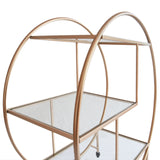 Carrello da Cocktail - Grande - Oro Rosato