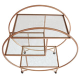 Carrello da Cocktail - Grande - Oro Rosato