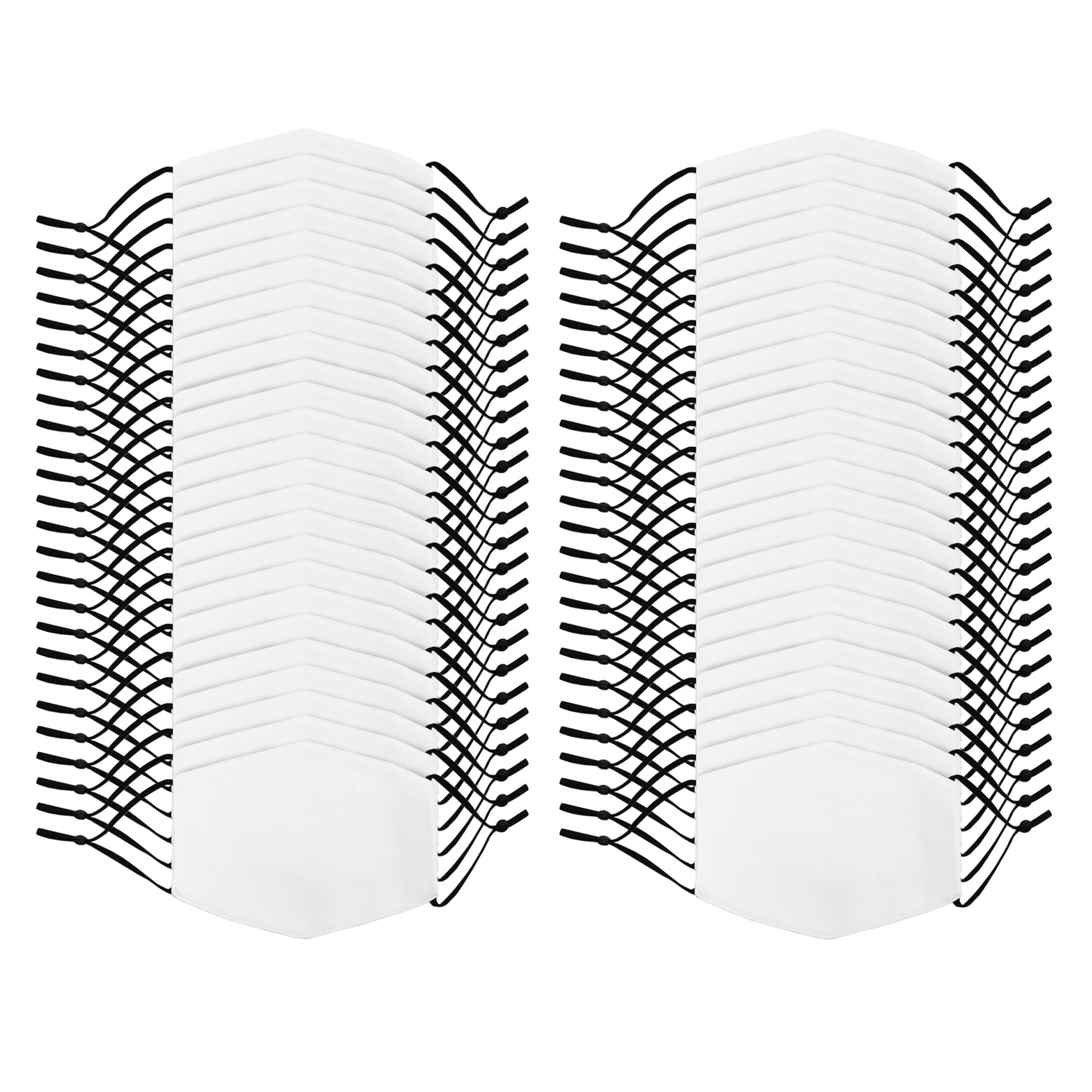 Mascherine per Sublimazione - Grandi - 50 Pezzi