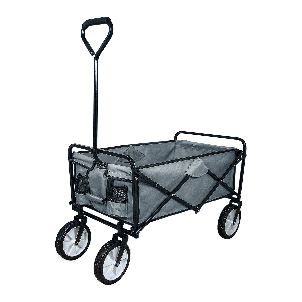 Carrello per Giardinaggio Pieghevole - Grigio