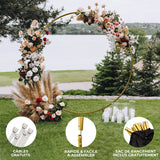 Arco Decorativo per Matrimoni - Dorato