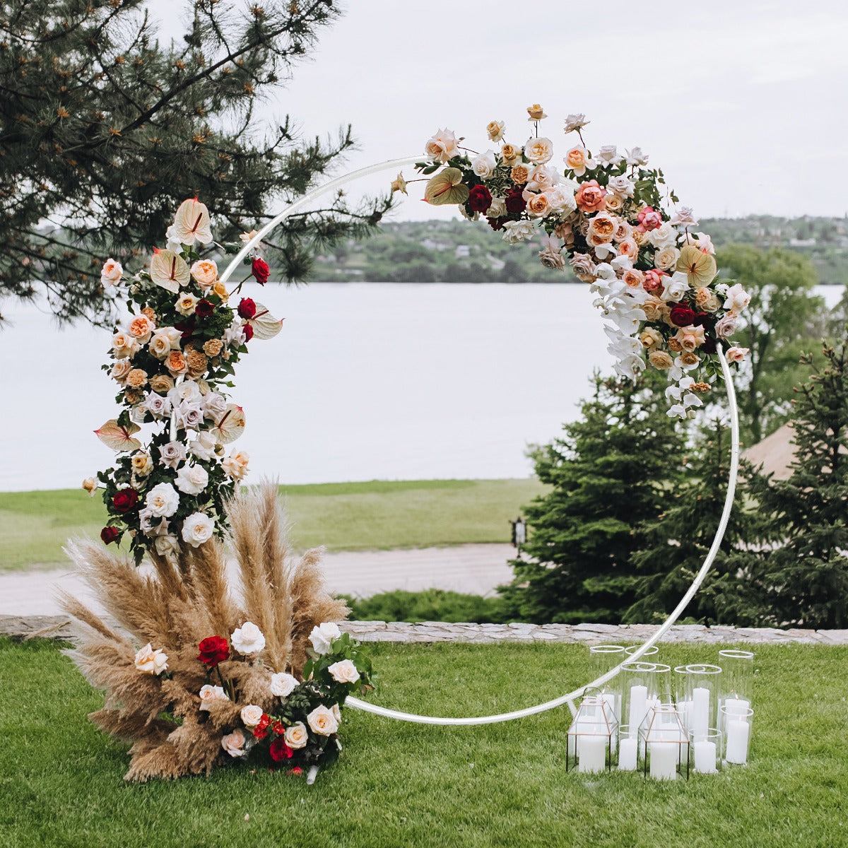 Arco Decorativo per Matrimoni - Bianco