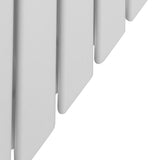 Radiatore a Elementi Piatti - Bianco Lucido - 60cm x 70cm