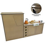 Credenza per Camper in MDF - Sinistra