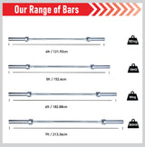 Bilanciere Olimpico Body Revolution 122 cm