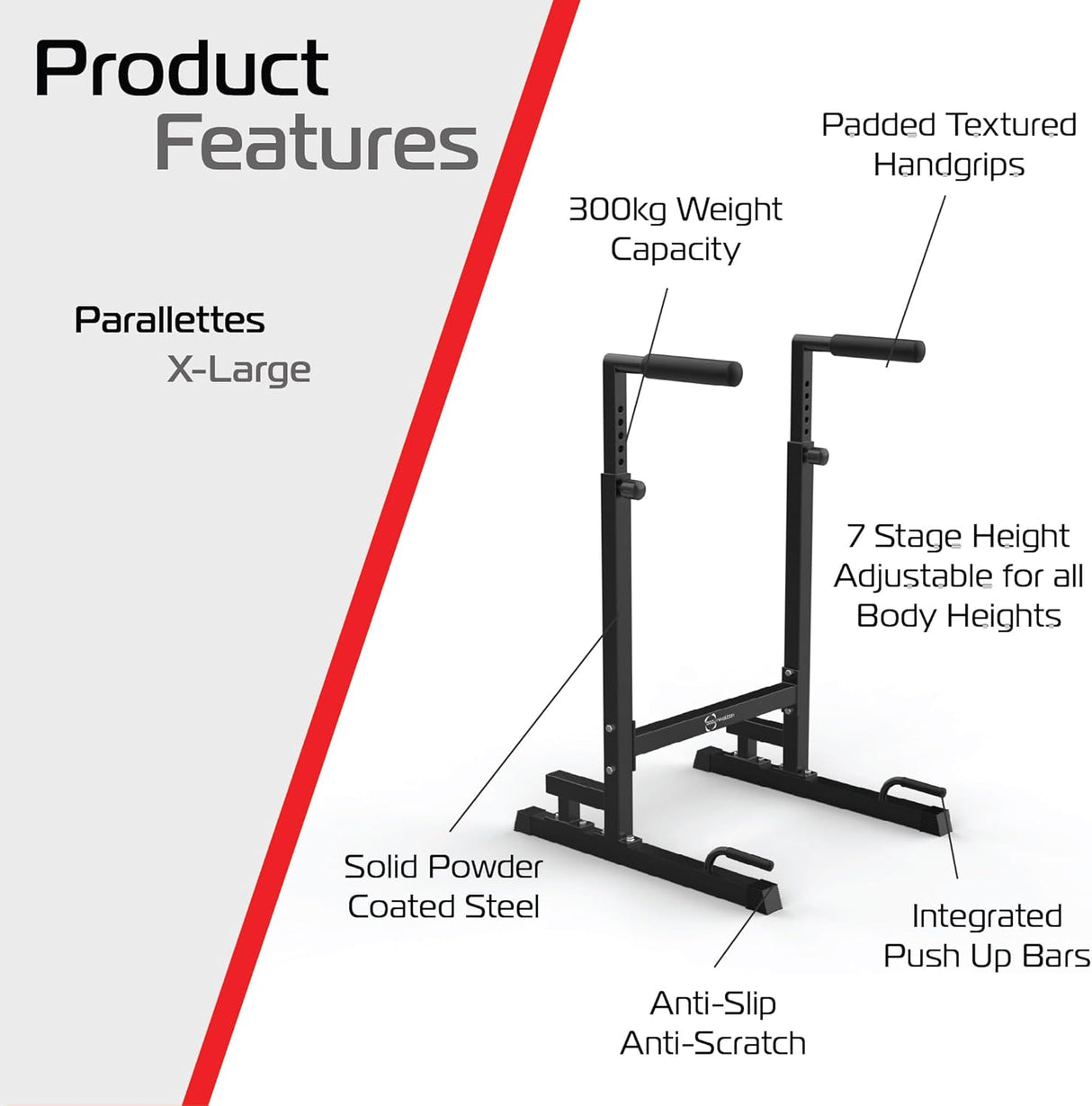 Parallettes XL per Dip