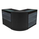 Set Bancone Hera LED con K900 + C900 + CM60 - Nero