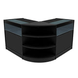 Set Bancone Theseus LED con LM60 + 2 x B900 - Nero