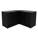 Set Bancone Negozio Apollo LED con 2x K900 + Angolare LM60 - Nero