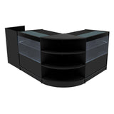 Set Banconi con Illuminazione LED Eclipse 2 x C900, LM60 & TB60 - Nero