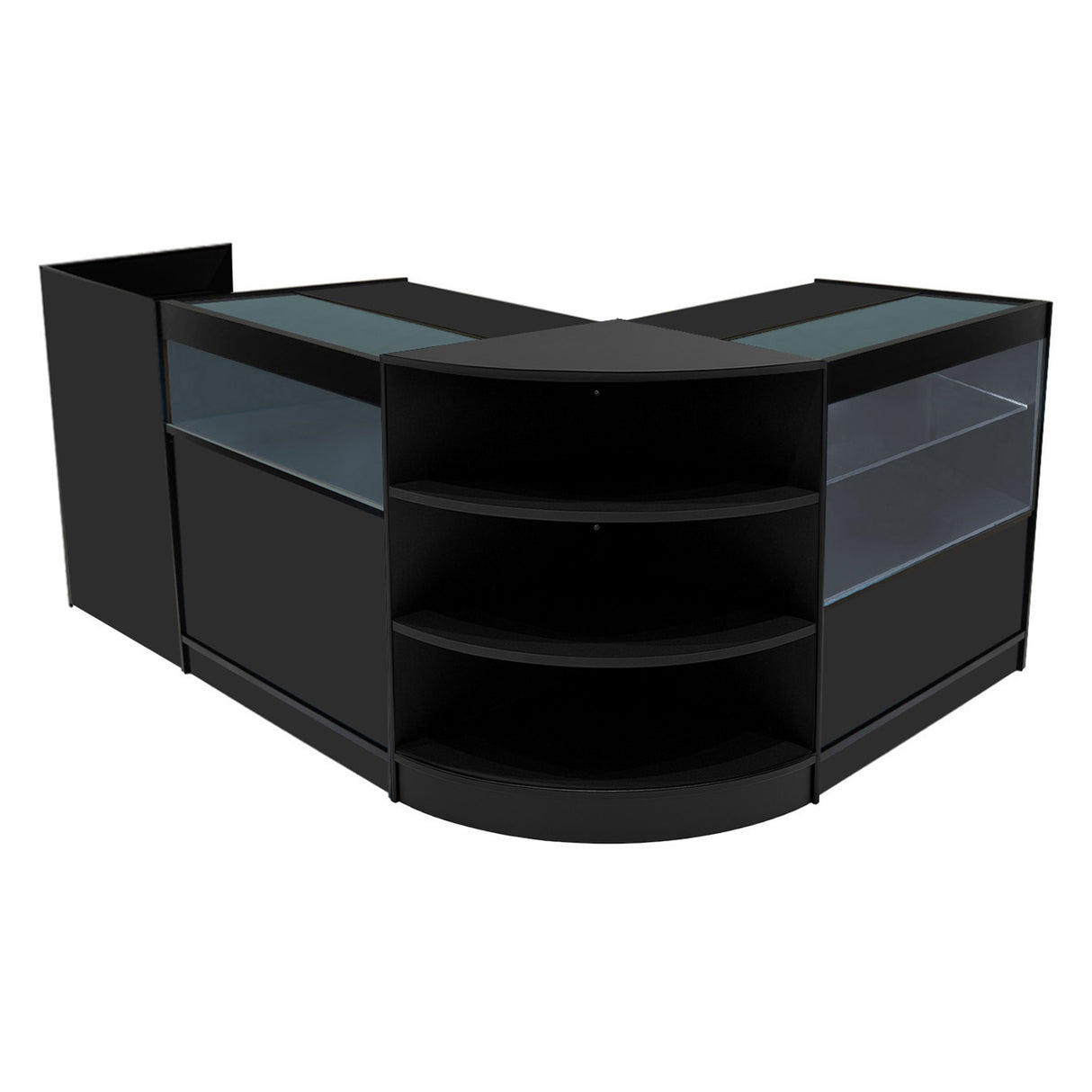 Set Banconi con Illuminazione LED Europa B900, C900, TB60 & LM60 - Nero