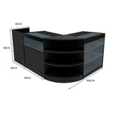 Set Banconi con Illuminazione LED Hyperion K900, B900, TB60 & LM60 - Nero