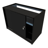 Set Banconi Iris con LED B1200 (x2) & Angolo CM60 – Nero