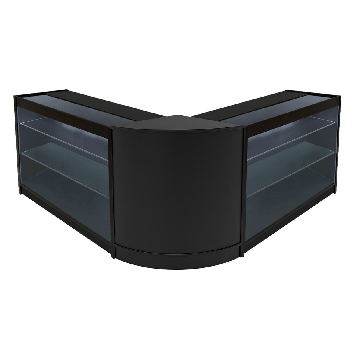 Set Banconi Helios con Illuminazione LED – 2x K1200 + CM60 Angolare - Nero