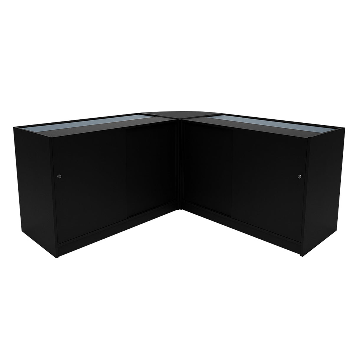 Set Banconi da Negozio Adonis LED B1200, C1200 e CM60 – Nero