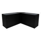 Set Bancone Hera LED con K1200 + C1200 + CM60 - Nero
