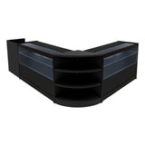 Set Banconi con Illuminazione LED Eclipse 2 x C1200, LM60 & TB60 - Nero