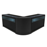 Set Banconi Iris con LED B1500 (x2) & Angolo CM60 – Nero