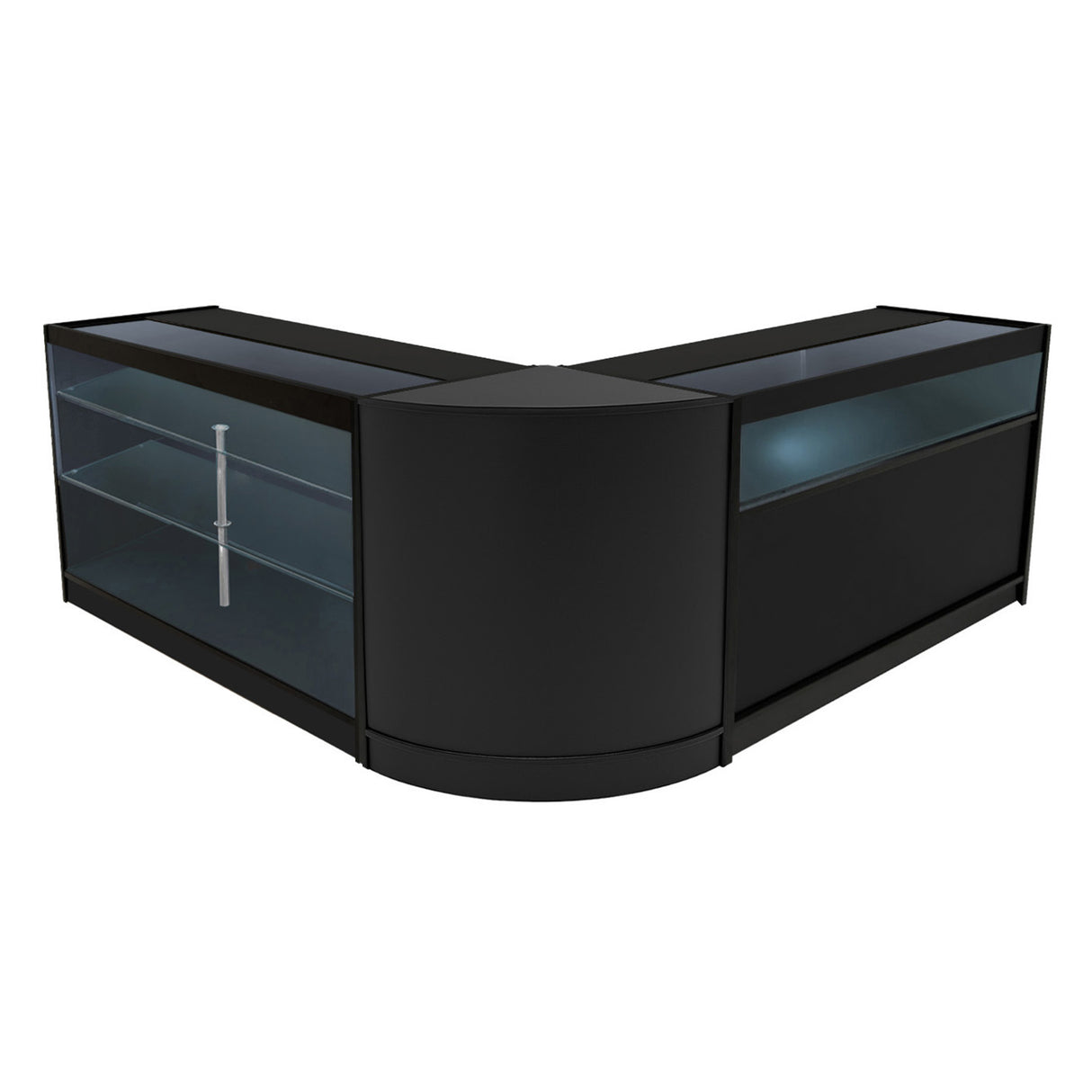 Set Banconi Negozio Triton LED K1500 B1500 & CM60 - Nero