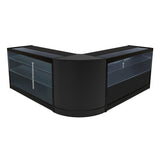 Set Bancone Hera LED con K1500 + C1500 + CM60 - Nero