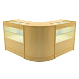 Set Banconi Selene con Illuminazione LED – 2x C900 + CM60 Angolare - Acero