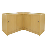 Set Banconi Helios con Illuminazione LED – 2x K900 + CM60 Angolare - Acero