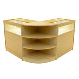 Set Bancone Theseus LED con LM60 + 2 x B900 - Acero