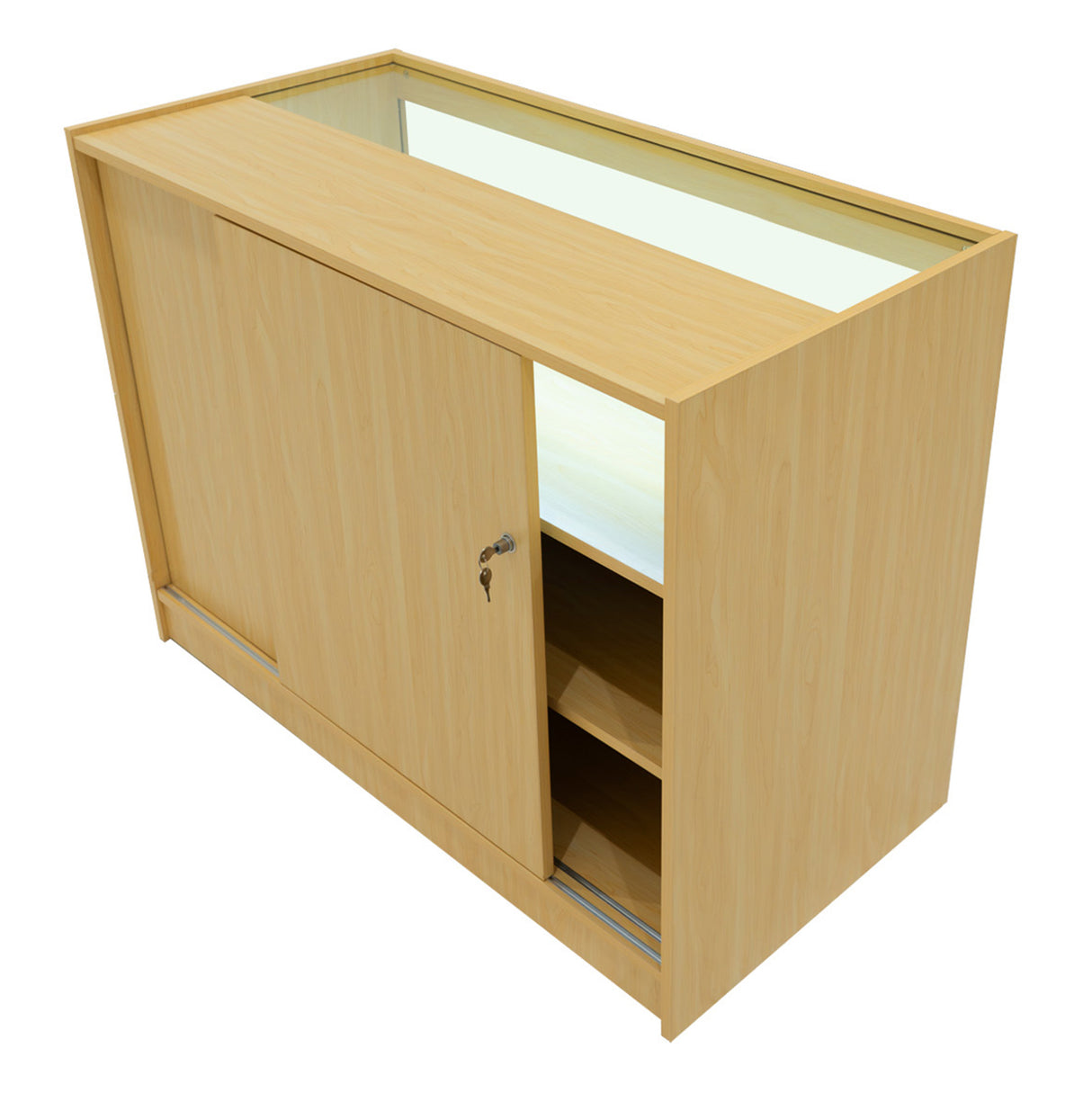 Set Banconi Iris con LED B1200 (x2) & Angolo CM60 – Acero