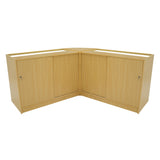 Set Banconi Helios con Illuminazione LED – 2x K1200 + CM60 Angolare - Acero