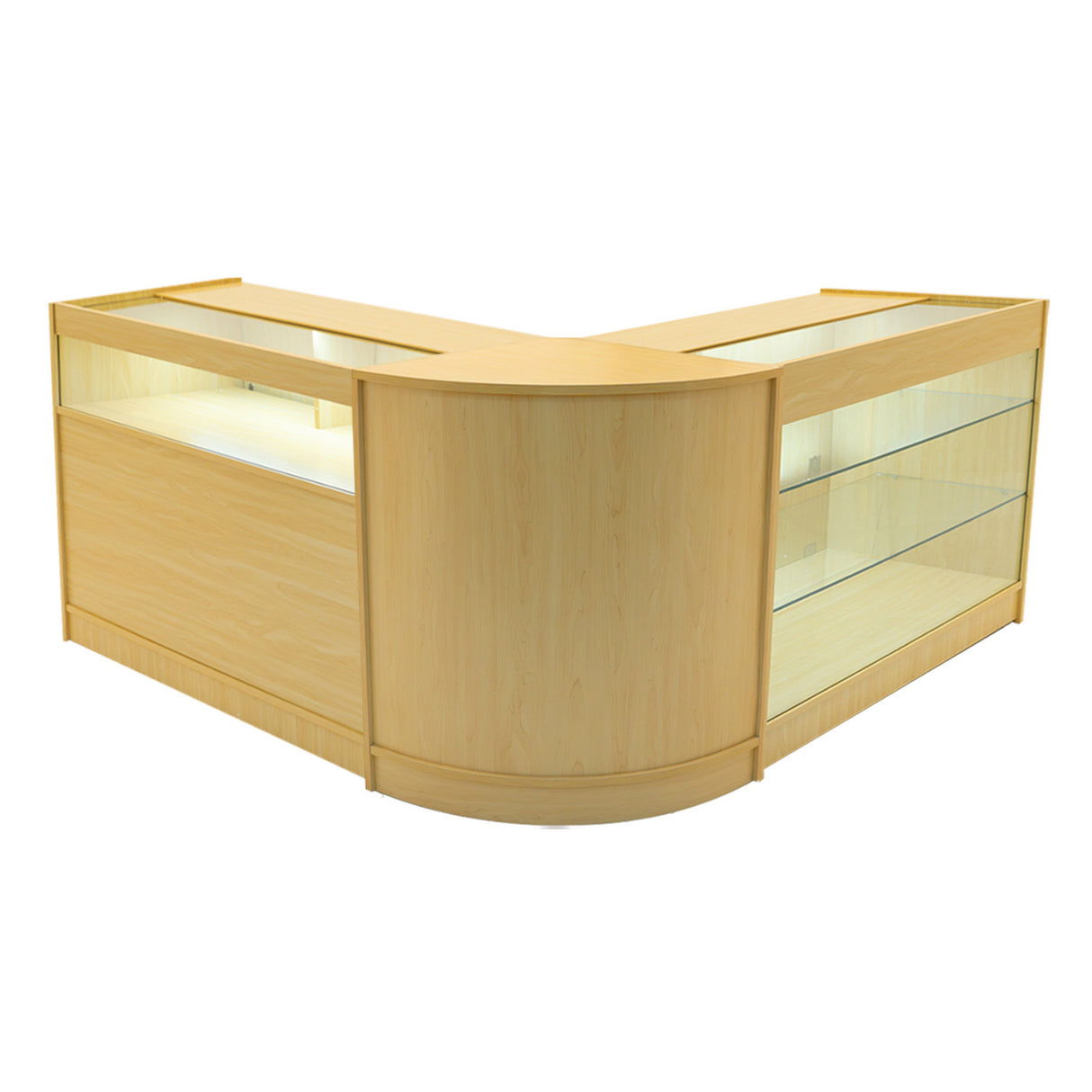 Set Banconi Negozio Triton LED K1200 B1200 & CM60 - Acero