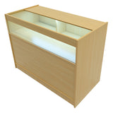 Set Bancone Theseus LED con LM60 + 2 x B1200 - Acero