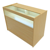 Set Banconi con Illuminazione LED Europa B1200, C1200, TB60 & LM60 - Acero
