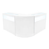 Set Banconi Iris con LED B900 (x2) & Angolo CM60 - Bianco