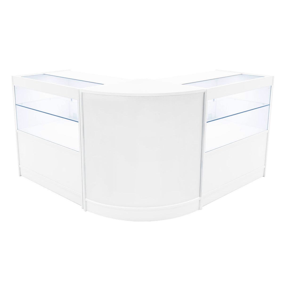 Set Banconi Selene con Illuminazione LED – 2x C900 + CM60 Angolare - Bianco