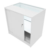Set Banconi Selene con Illuminazione LED – 2x C900 + CM60 Angolare - Bianco