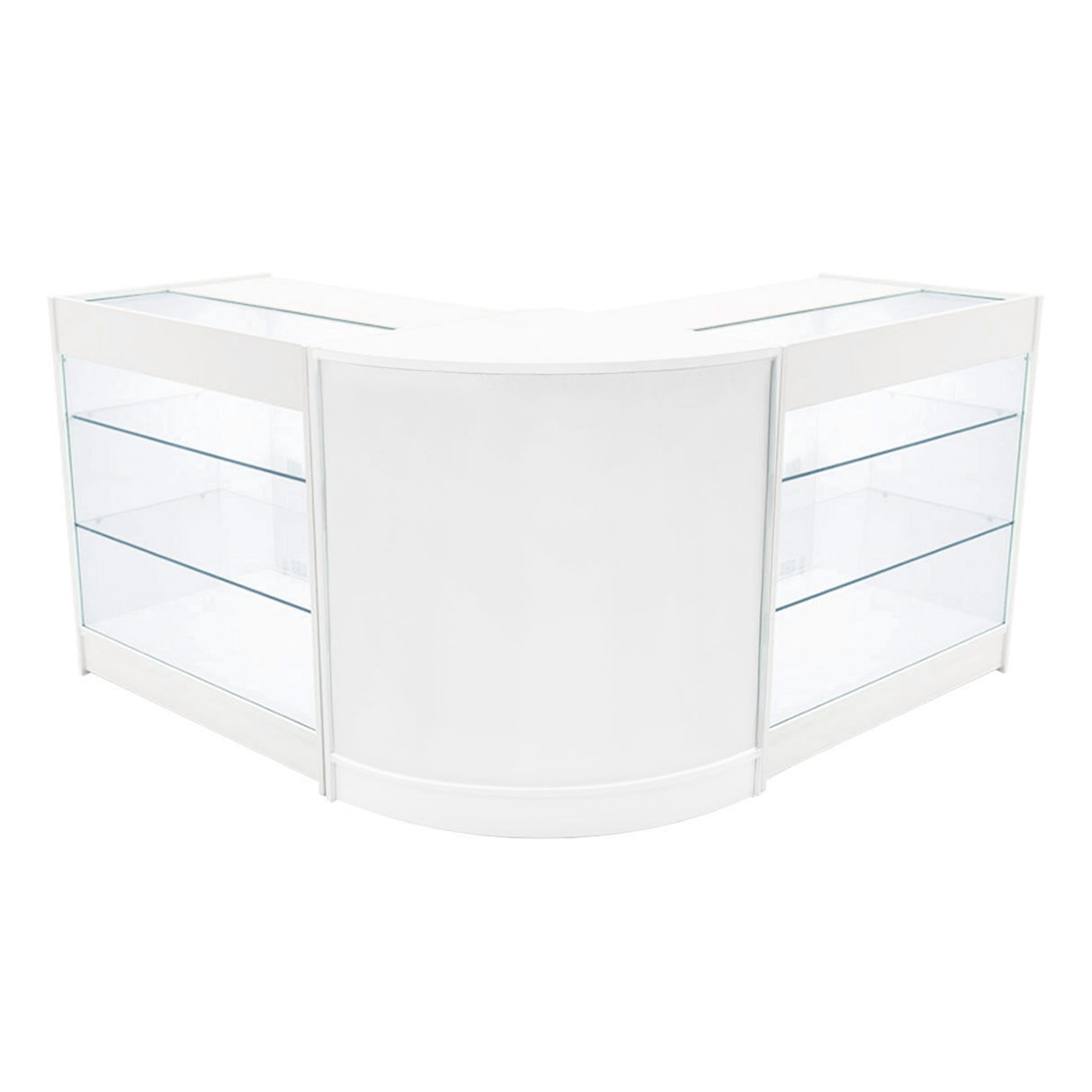 Set Banconi Helios con Illuminazione LED – 2x K900 + CM60 Angolare - Bianco
