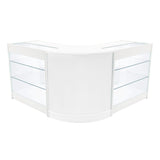 Set Banconi Helios con Illuminazione LED – 2x K900 + CM60 Angolare - Bianco