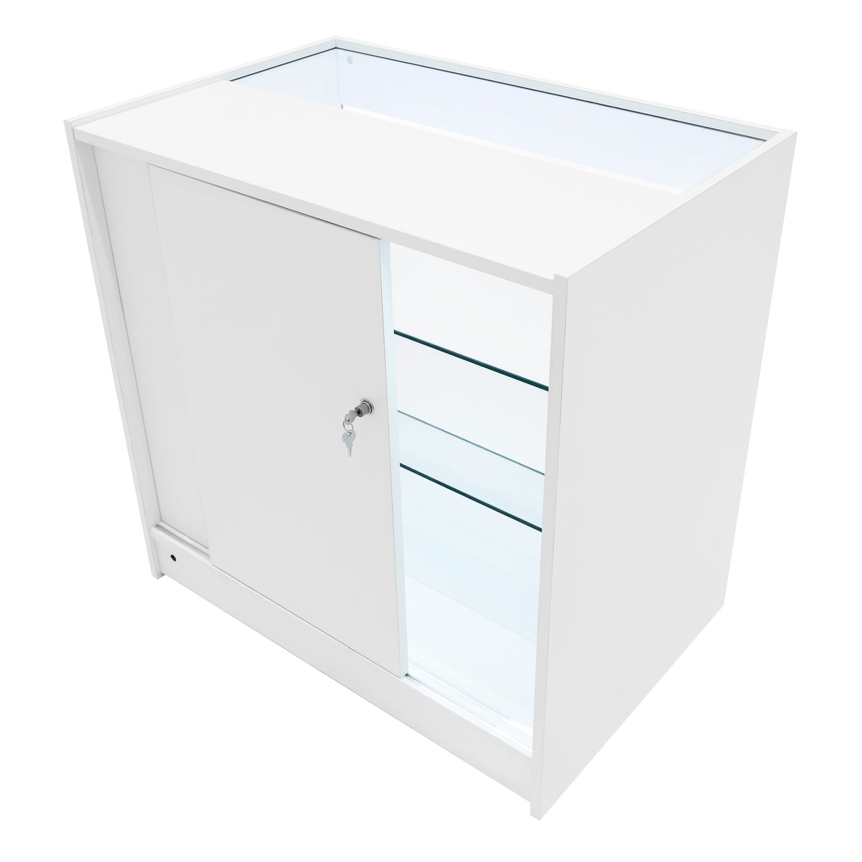 Set Banconi Helios con Illuminazione LED – 2x K900 + CM60 Angolare - Bianco