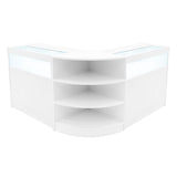 Set Bancone Theseus LED con LM60 + 2 x B900 - Bianco