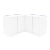 Set Bancone Theseus LED con LM60 + 2 x B900 - Bianco
