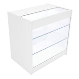 Set Bancone Negozio Apollo LED con 2x K900 + Angolare LM60 - Bianco