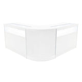 Set Banconi Iris con LED B1200 (x2) & Angolo CM60 – Bianco