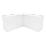 Set Banconi Iris con LED B1200 (x2) & Angolo CM60 – Bianco