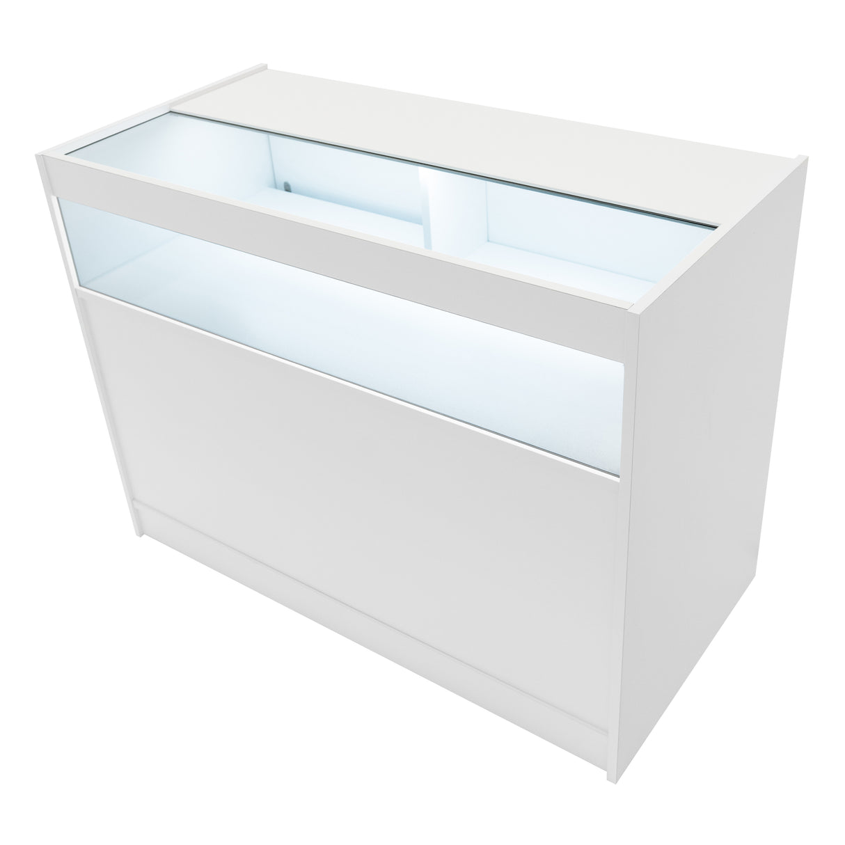 Set Banconi Iris con LED B1200 (x2) & Angolo CM60 – Bianco