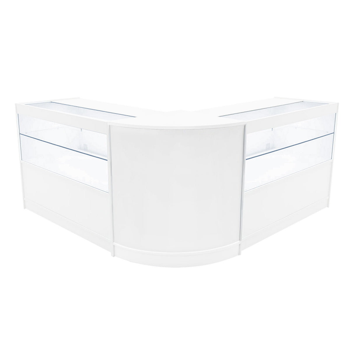 Set Banconi Selene con Illuminazione LED – 2x C1200 + CM60 Angolare - Bianco
