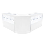 Set Banconi Selene con Illuminazione LED – 2x C1200 + CM60 Angolare - Bianco
