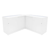 Set Banconi Helios con Illuminazione LED – 2x K1200 + CM60 Angolare - Bianco