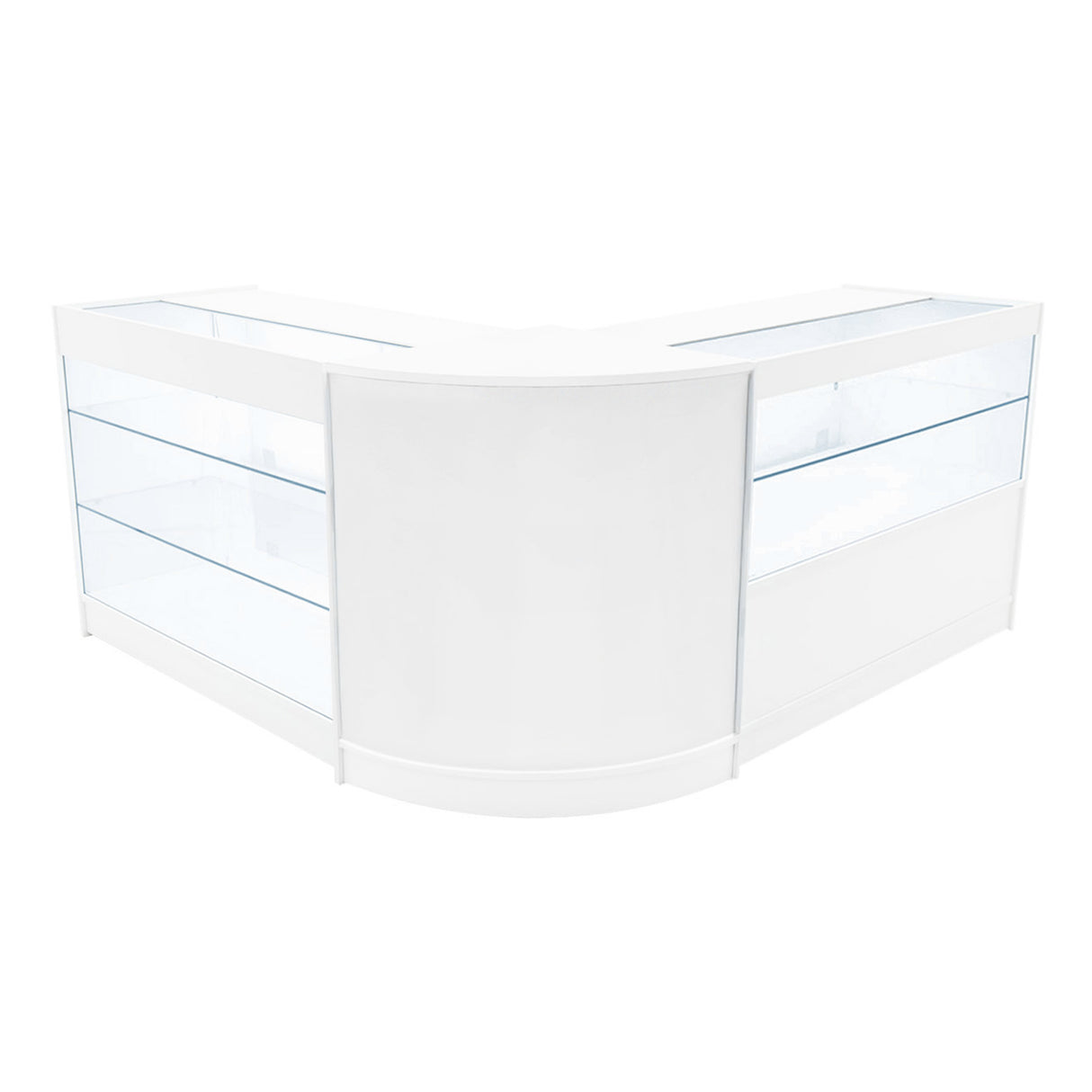 Set Bancone Hera LED con K1200 + C1200 + CM60 - Bianco